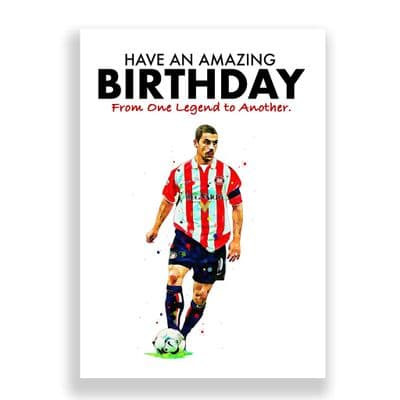 Sunderland Birthday Card | Kevin Phillips
