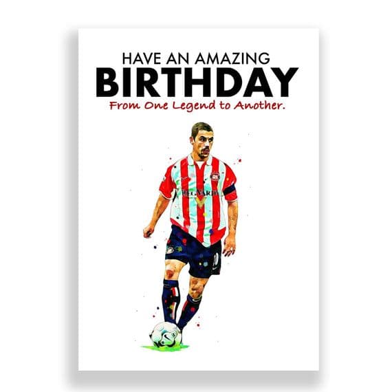 Sunderland Birthday Card | Kevin Phillips
