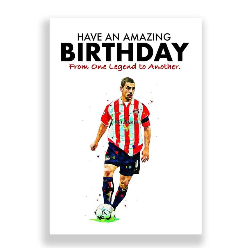 Sunderland Birthday Card | Kevin Phillips