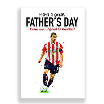 Sunderland Father's Day Card | Kevin Phillips
