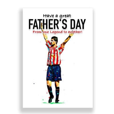 Sunderland Father's Day Card | Niall Quinn