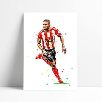Sunderland | Jermaine Defoe Art Print