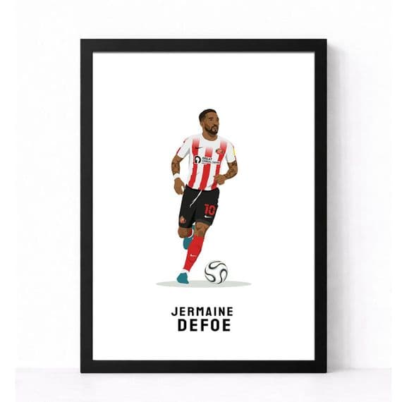 Sunderland Print | Jermaine Defoe