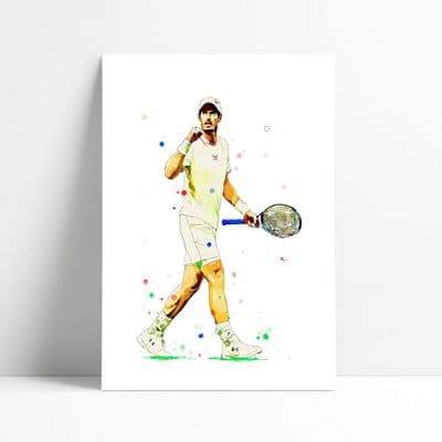 Tennis | Andy Murray Art Print