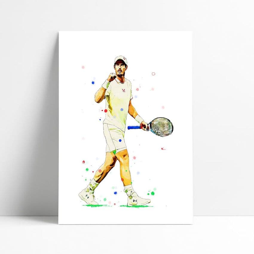 Tennis | Andy Murray Art Print