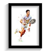 Tennis | Novak Djokovic Art Print