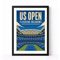 Tennis | US Open | Travel Style Print