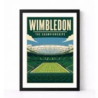 Tennis | Wimbeldon | Travel Style Print