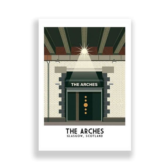 THE ARCHES | GLASGOW | SCOTLAND | TRAVEL PRINT