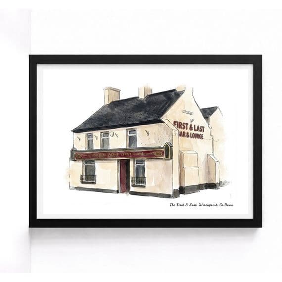 The First and Last | Warrenpoint | Pub Art