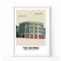 THE HACIENDA | MANCHESTER ENGLAND | TRAVEL PRINT