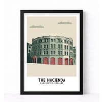 THE HACIENDA | MANCHESTER ENGLAND | TRAVEL PRINT