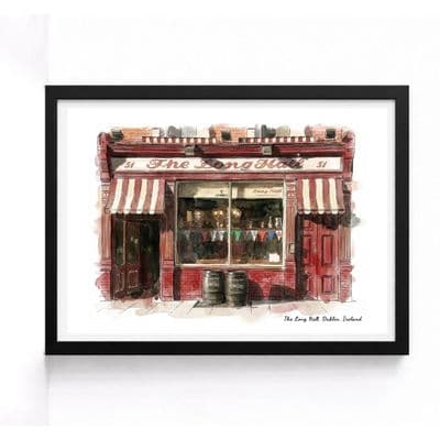 The Long Hall | Dublin | Pub Art