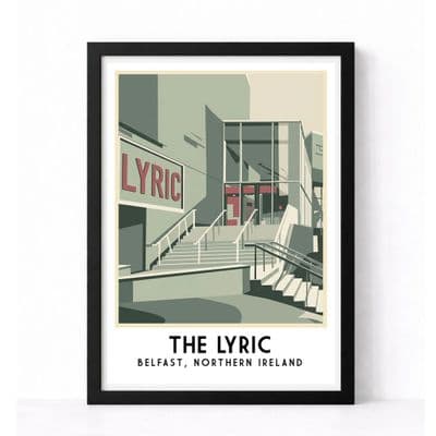 THE LYRIC | BELFAST | NORTHERN IRELAND | TRAVEL PRINT