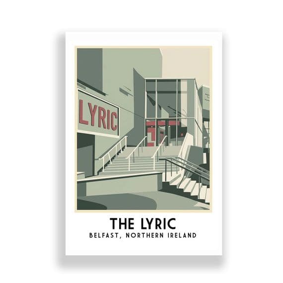 THE LYRIC | BELFAST | NORTHERN IRELAND | TRAVEL PRINT