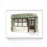 The Railway Bar | Newry | Co.Down | Pub Art