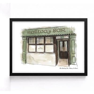 The Railway Bar | Newry | Pub Art