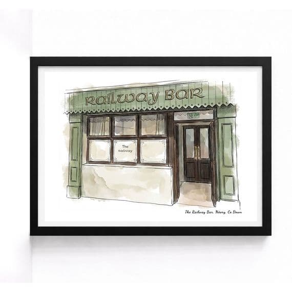 The Railway Bar | Newry | Pub Art