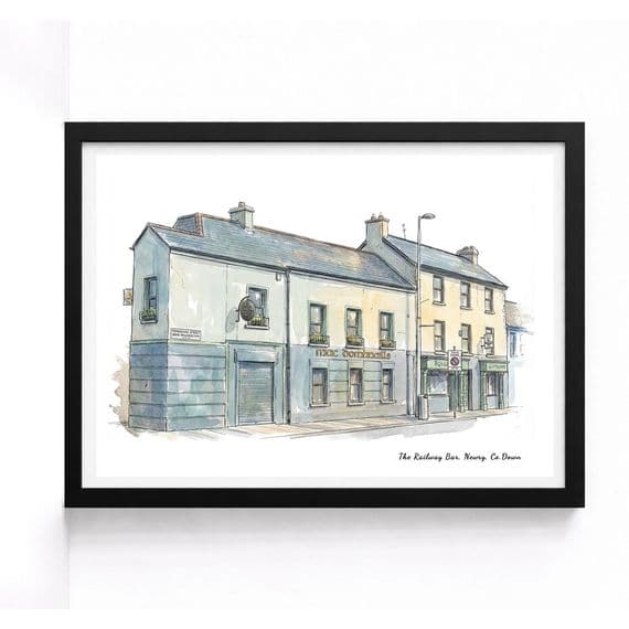 The Railway Bar | Newry | Pub Art.