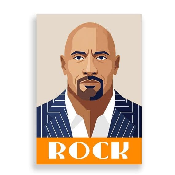 The Rock | Pop Art