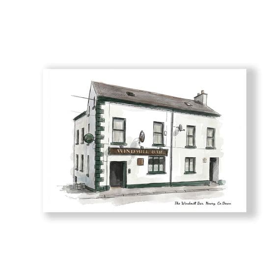 The Windmill Bar | Newry | Co.Down | Pub Art