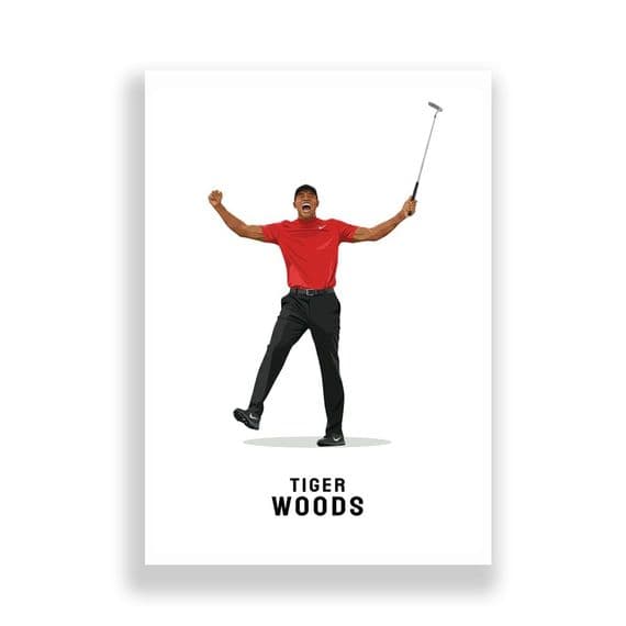 Tiger Woods Print