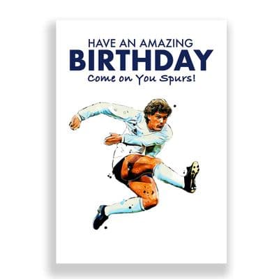 Tottenham Hotspur Birthday Card | Glenn Hoddle