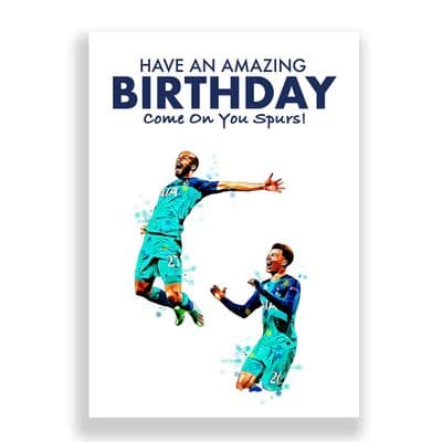 Tottenham Hotspur Birthday Card | Lucas Moura