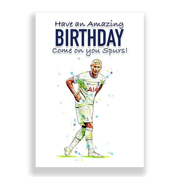Tottenham Hotspur Birthday Card | Richarlison