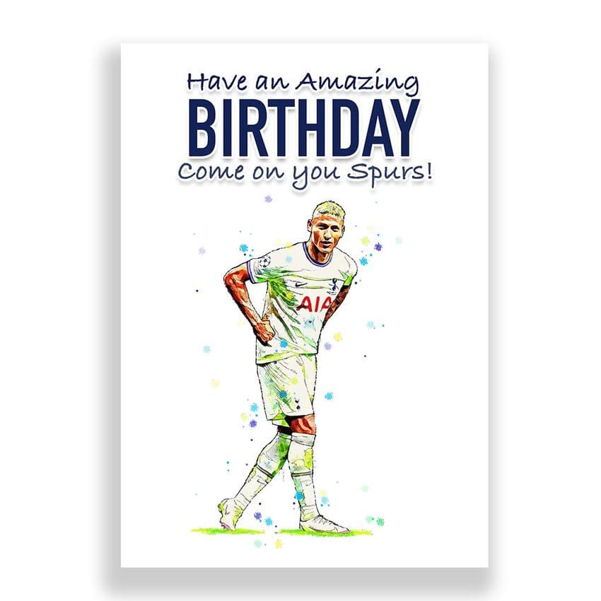 Tottenham Hotspur Birthday Card | Richarlison