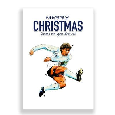 Tottenham Hotspur Christmas Card | Glen Hoddle
