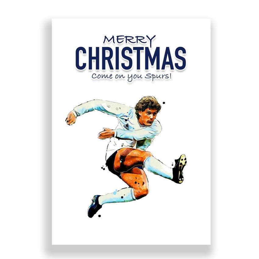 Tottenham Hotspur Christmas Card | Glen Hoddle