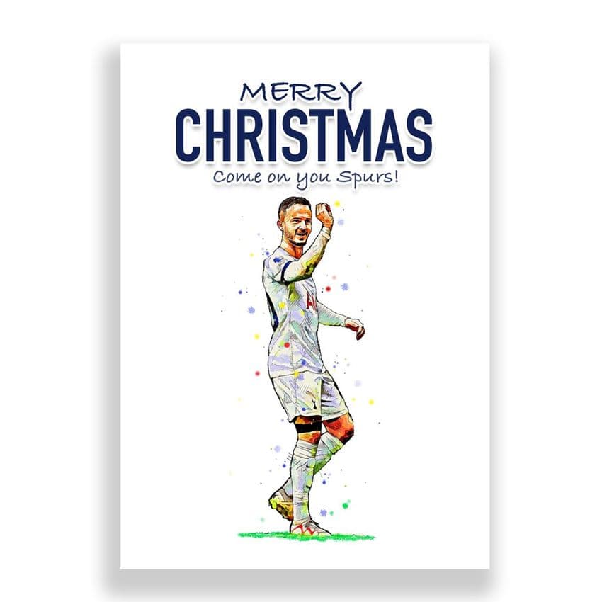 Tottenham Hotspur Christmas Card | James Maddison