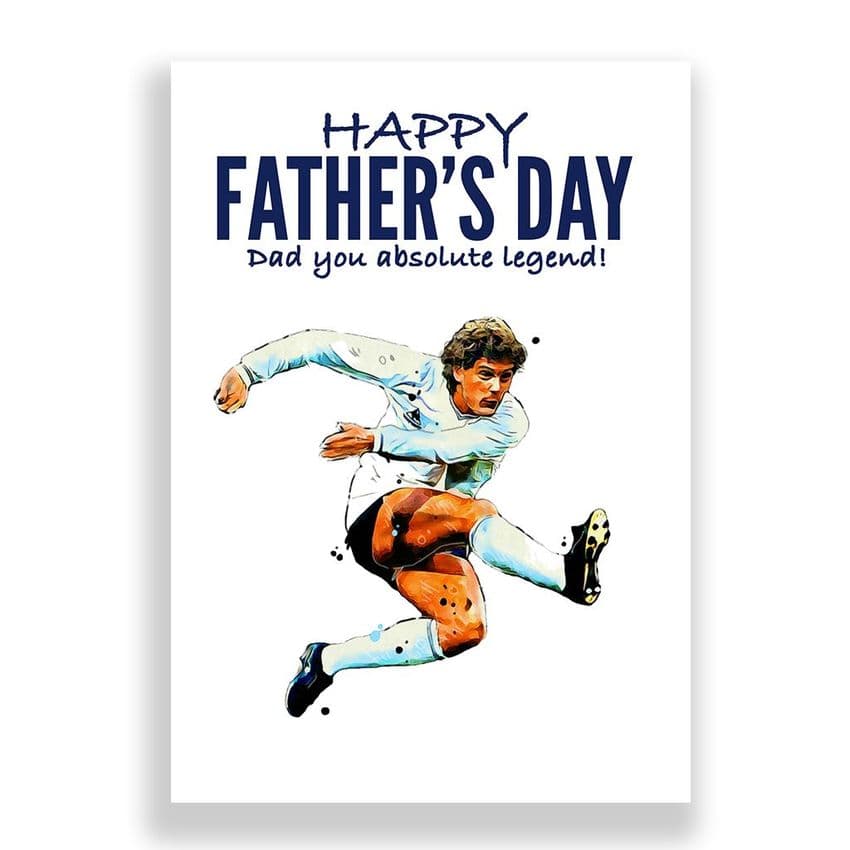 Tottenham Hotspur Father's Day Card | Glenn Hoddle