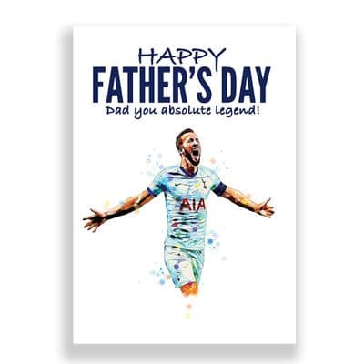 Tottenham Hotspur Father's Day Card | Harry Kane