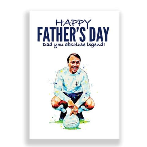 Tottenham Hotspur Father's Day Card | Jimmy Greaves