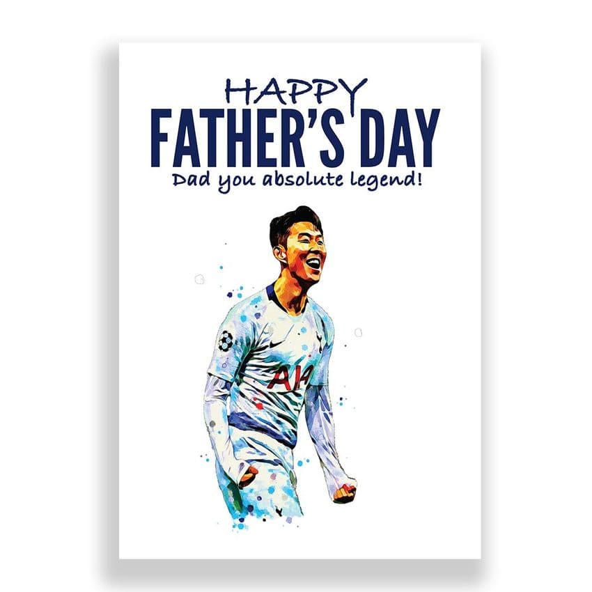 Tottenham Hotspur Father's Day Card | Son Heung-min