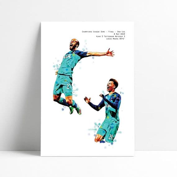 Tottenham Hotspur | Lucas Moura Art Print