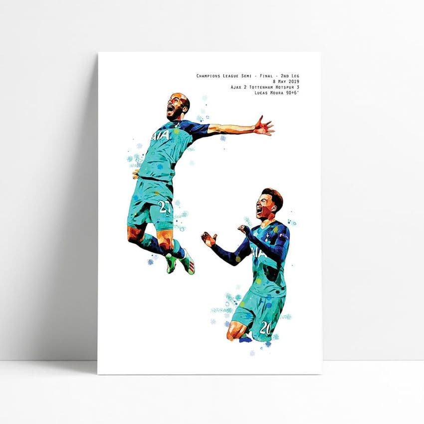 Tottenham Hotspur | Lucas Moura Art Print