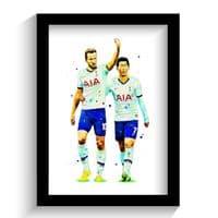 Tottenham Hotspur | Son | Harry Kane Art Print