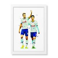 Tottenham Hotspur | Son | Harry Kane Art Print