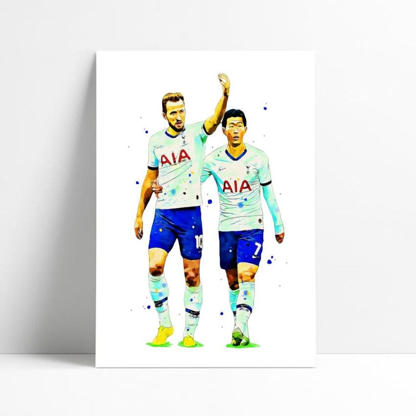 Tottenham Hotspur | Son | Harry Kane Art Print