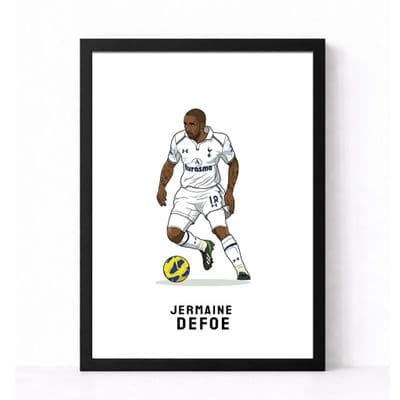 Tottenham Print | Jermaine Defoe