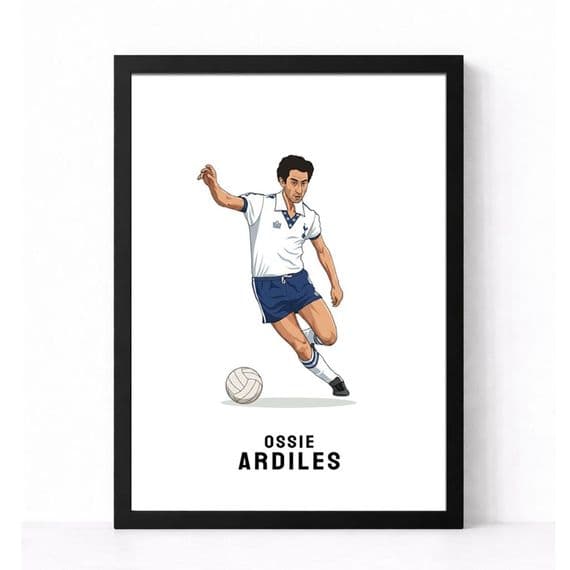 Tottenham Print | Ossie Ardiles