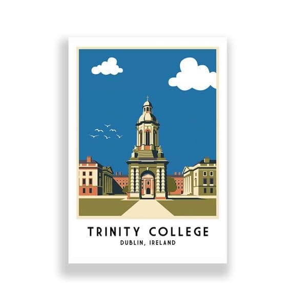 Trinity College | Dublin | Travel Print (1)