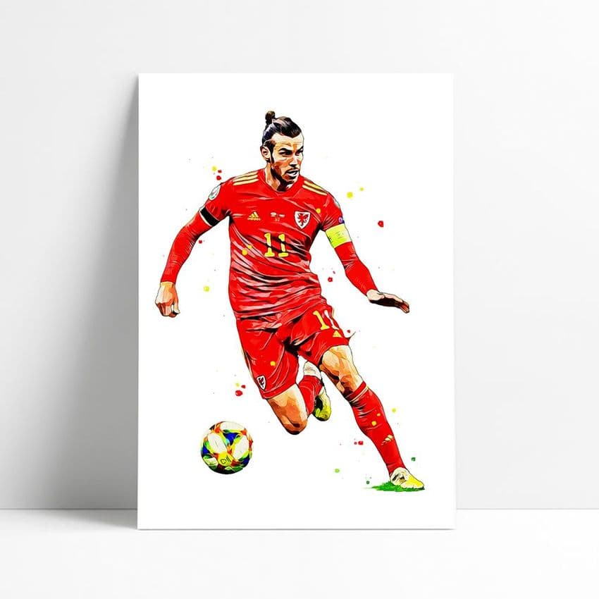 Wales | Gareth Bale Art Print