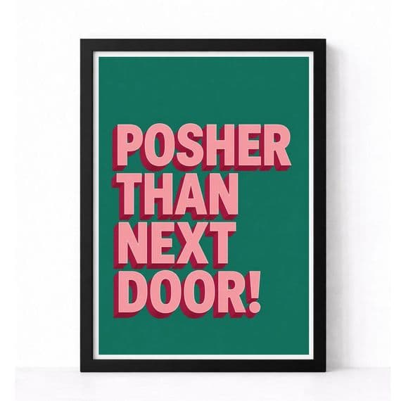 Wall Art | Posher Than Next Door!