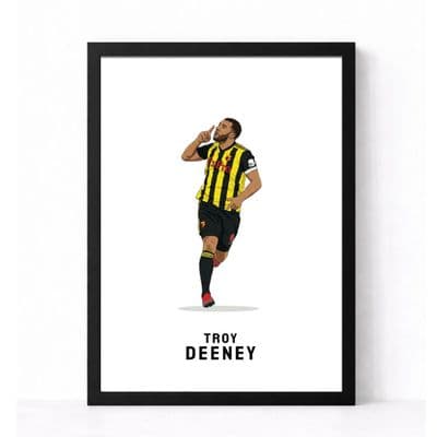 Watford Print | Troy Deeney