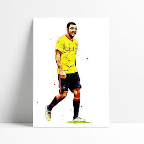 Watford | Troy Deeney Art Print