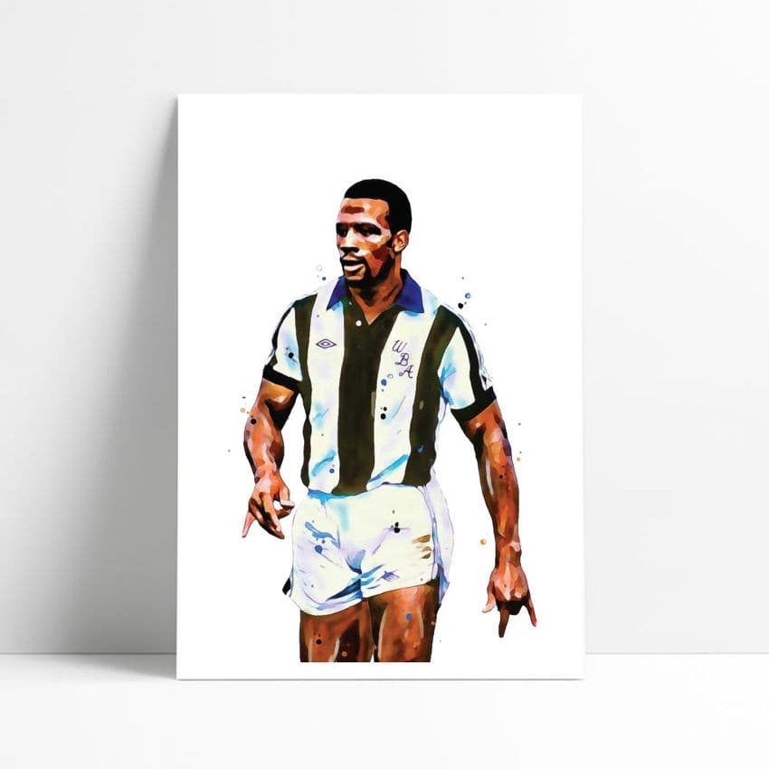 WBA | west Bromwich Albion Cyrille Regis Art Print